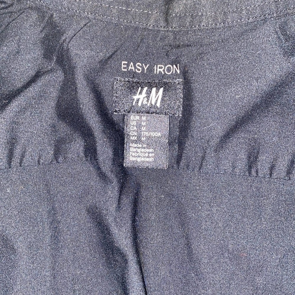 Black Dress Shirt H&M